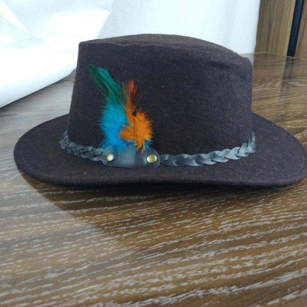 Traditional Bavarian Hat Grey Oktoberfest Costumes